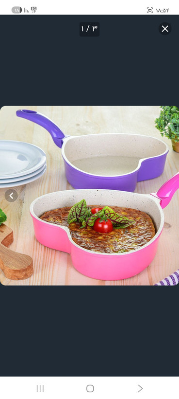 تابه قلبی چدن برند عروس
