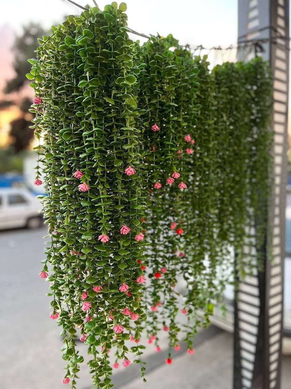 آویز شمشاد مصنوعی ۱۶ شاخه تایوانی
